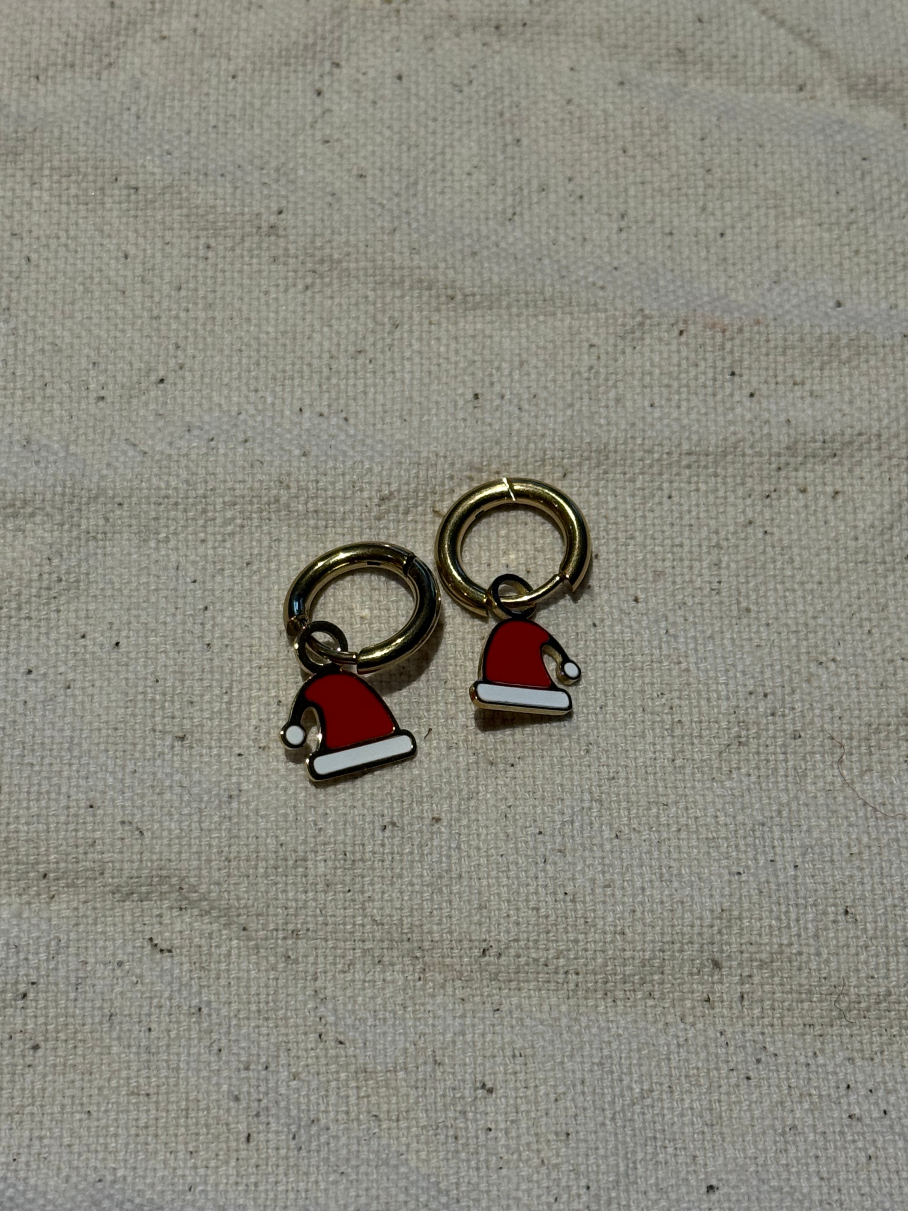 The Santa Hat Festive Earrings