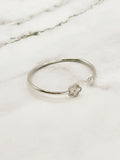 The Silver Flower & Ball Design Bracelet