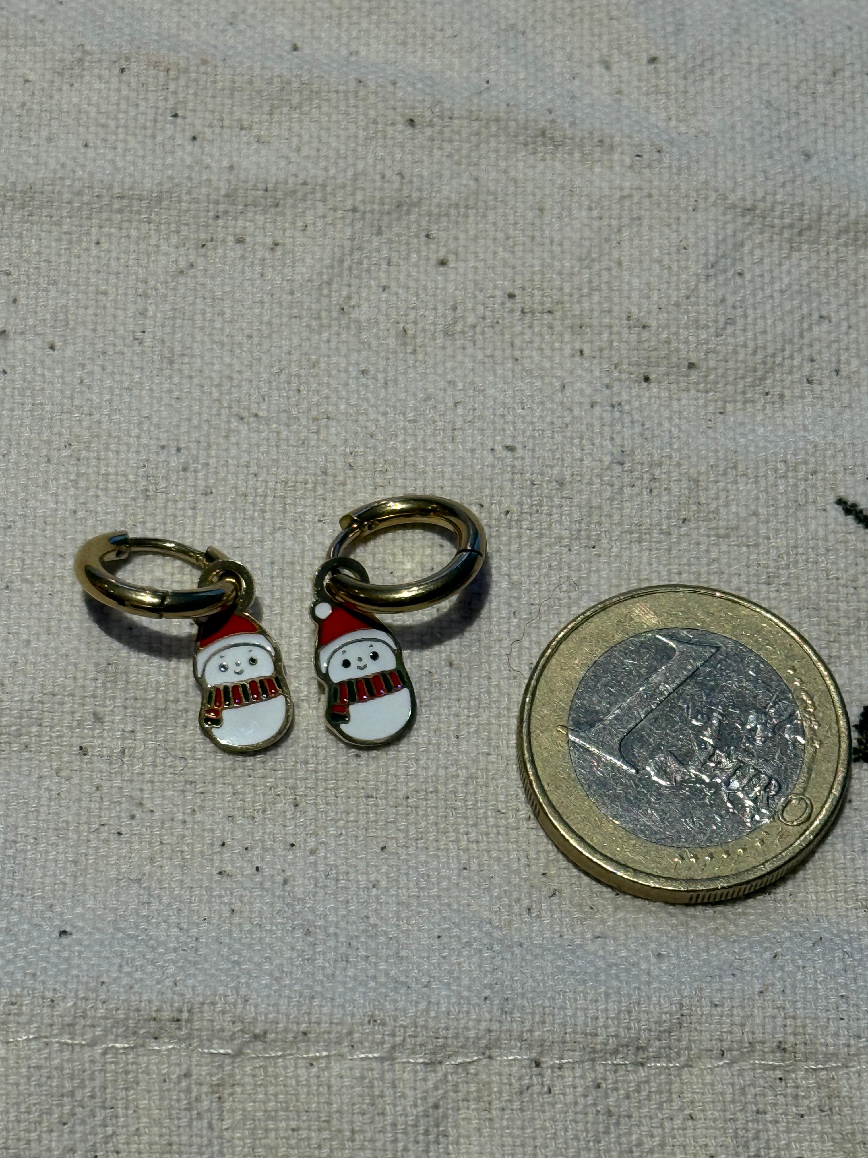 The Snowman Festive Earrings