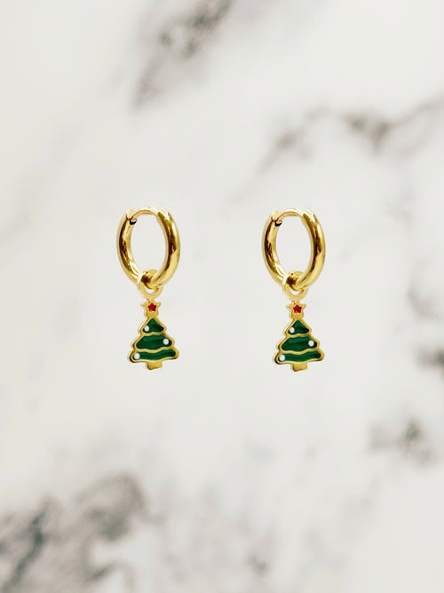 The Christmas Tree Festive Earrings